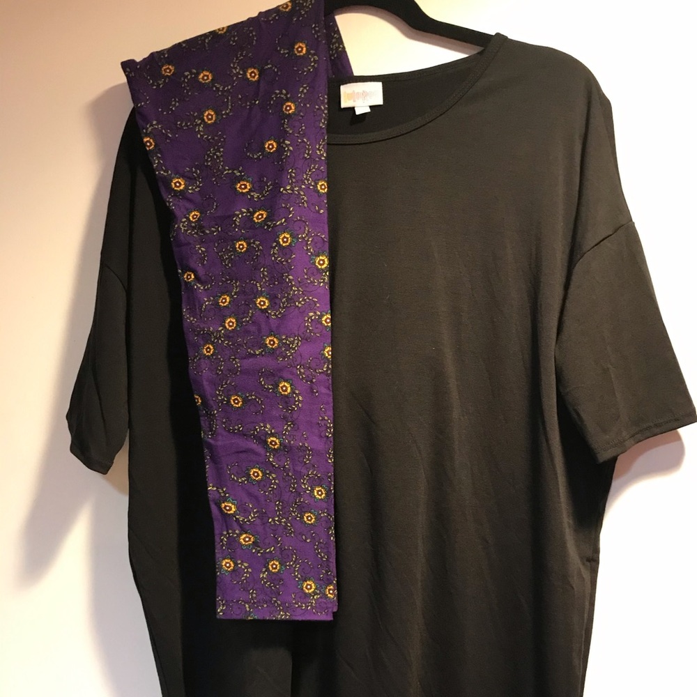 Lularoe XS Irma & OS Leggings - EUC